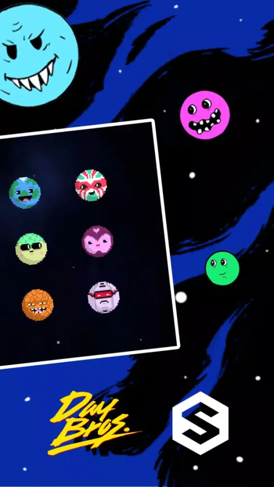 Capturas de tela do Crazy Comets