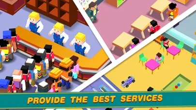 Captures d'écran de Idle Daycare Tycoon: Empire