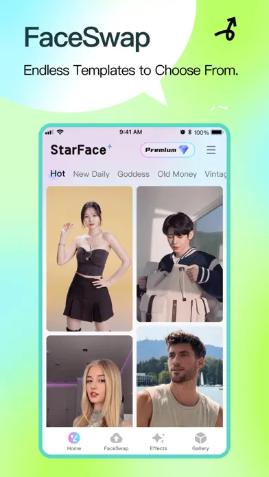 StarFace - FaceSwap Video Ekran Görüntüleri