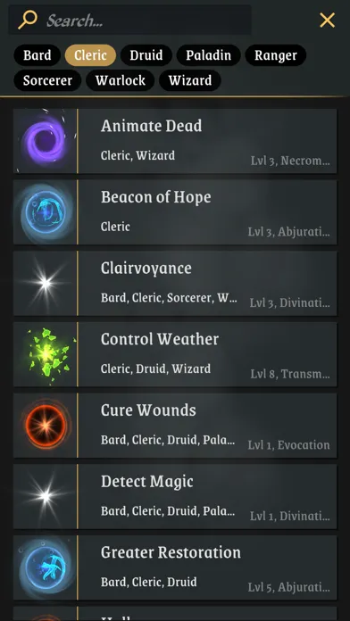 Rollplay - Character Sheet スクリーンショット
