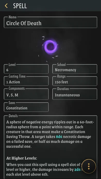 Rollplay - Character Sheet スクリーンショット