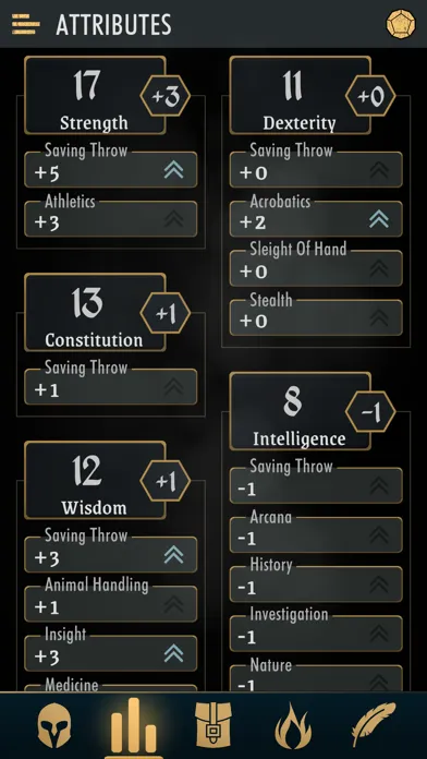 Rollplay - Character Sheet スクリーンショット
