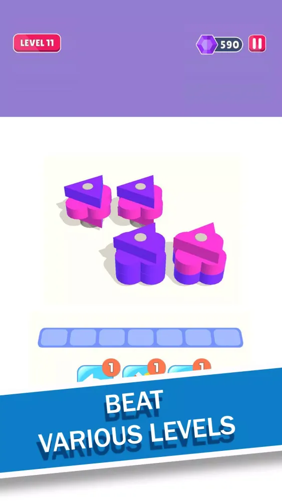 Captures d'écran de Nuts Out - Triple Match Puzzle