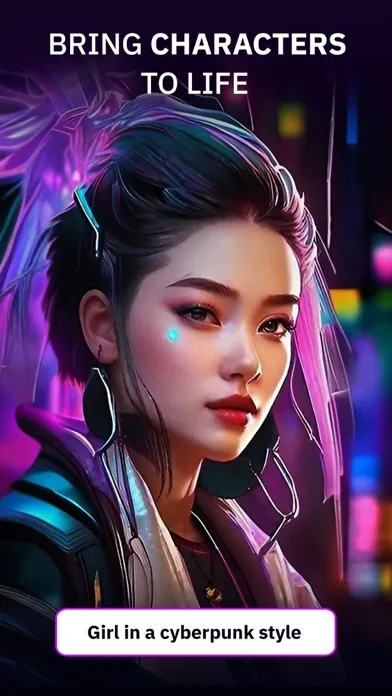 Capturas de pantalla de VisionAi : AI Art Generator