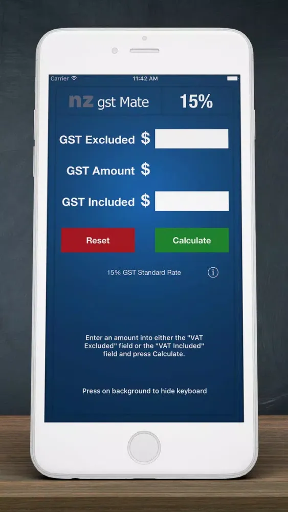 NZ GST Mate - New Zealand GST Calculator Screenshots