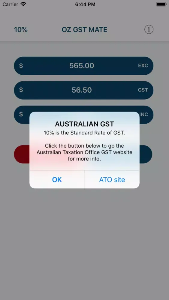 OZ GST Mate スクリーンショット