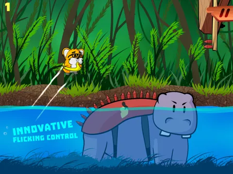 Floaty Hamster: Hard Endless Platformer Game FREE iPad  스크린샷