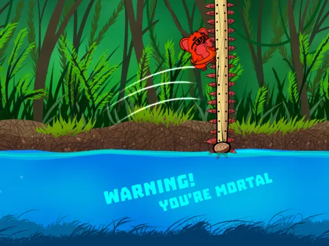 Floaty Hamster: Hard Endless Platformer Game FREE iPad  스크린샷