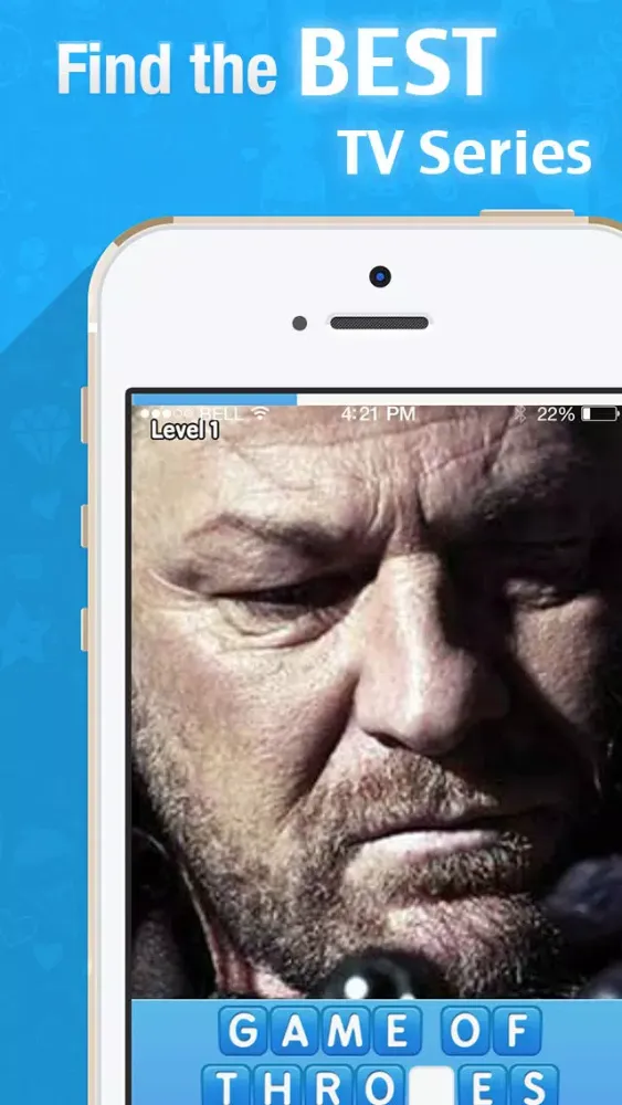 Captures d'écran de Guess The TV Show – photo trivia and word puzzle for guys and girls, over 51 levels of bonza, stop the crackle and come checkout our game!