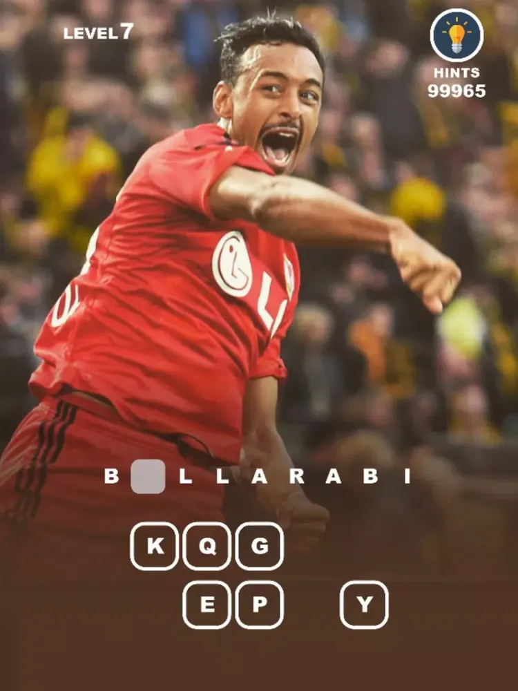 Guess Football Players - trivia game for Bundesliga fans iPad  스크린샷