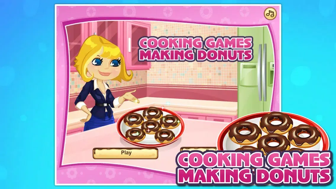 Cooking Games：Making Donuts Ekran Görüntüleri