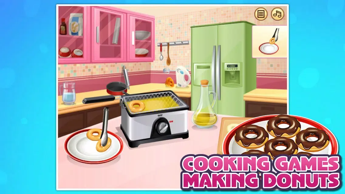 Cooking Games：Making Donuts Ekran Görüntüleri
