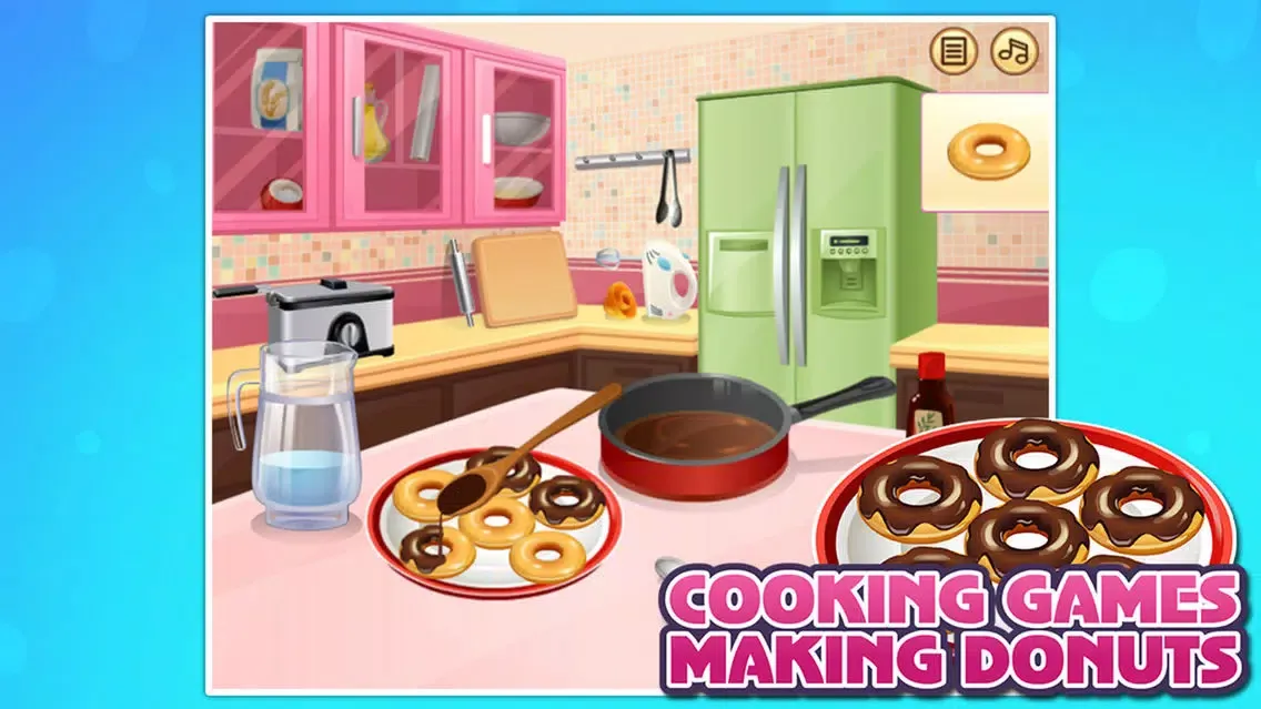 Cooking Games：Making Donuts Ekran Görüntüleri