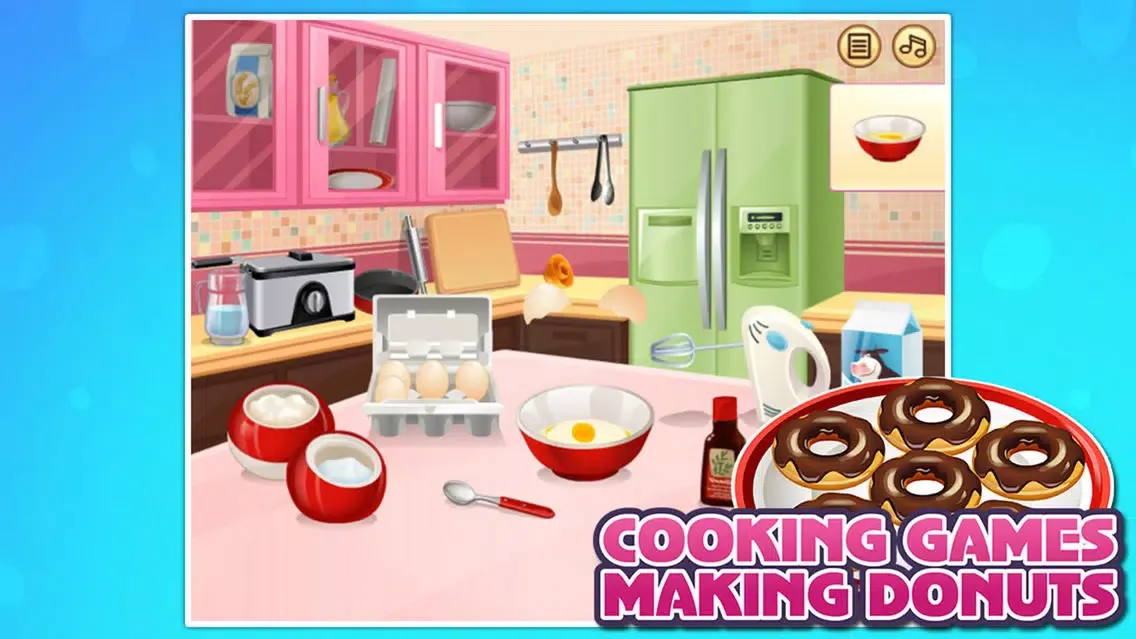 Cooking Games：Making Donuts Ekran Görüntüleri
