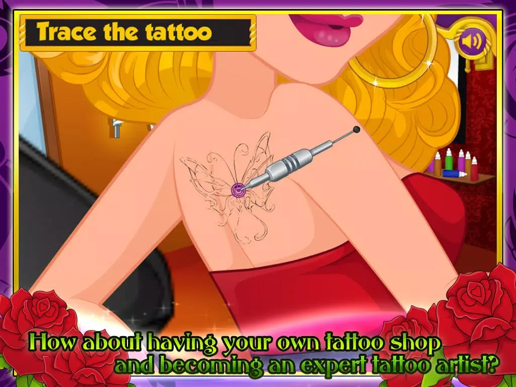 Girl’s Tattoo iPad  سکرین شاٹس