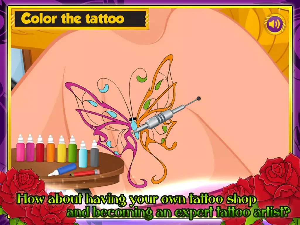 Girl’s Tattoo iPad  سکرین شاٹس