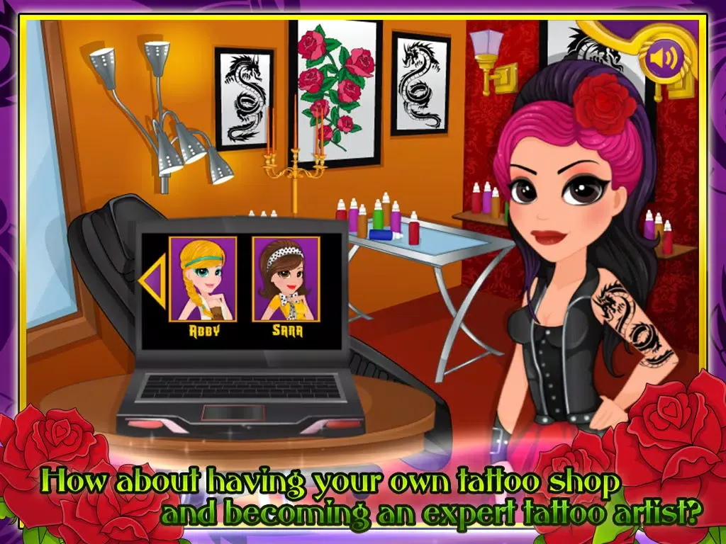 Girl’s Tattoo iPad  سکرین شاٹس
