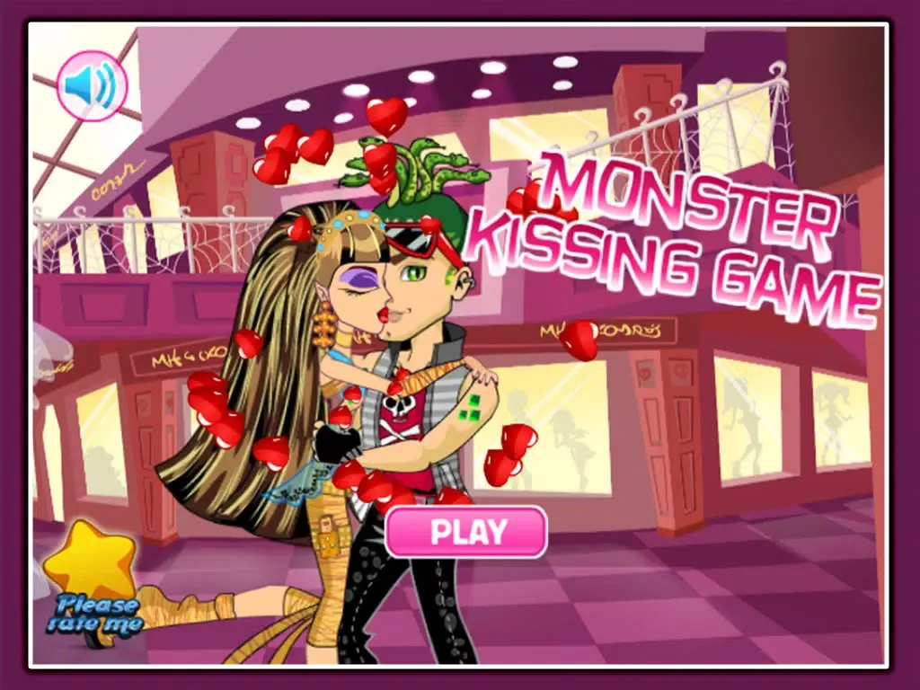Capturas de tela do Monster Kissing Game iPad 