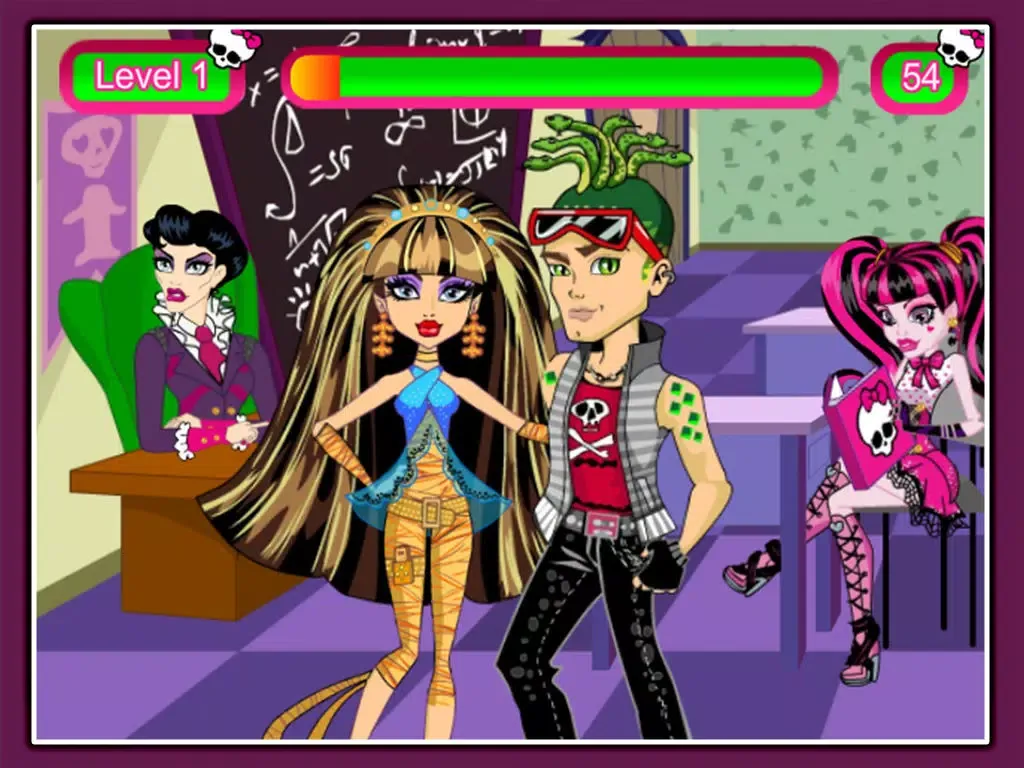 Capturas de tela do Monster Kissing Game iPad 
