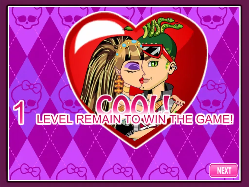 Capturas de tela do Monster Kissing Game iPad 