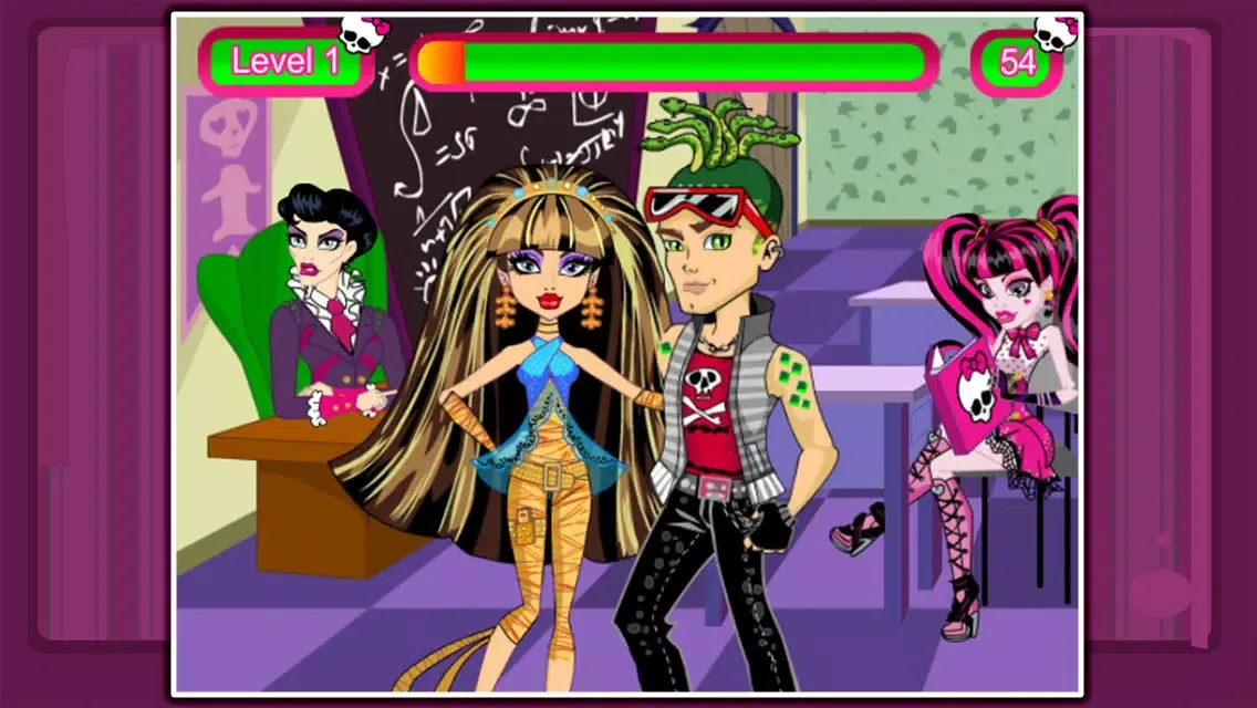 Capturas de tela do Monster Kissing Game