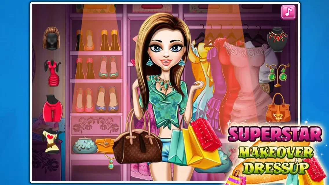 Superstar Makeover&Dressup Screenshots