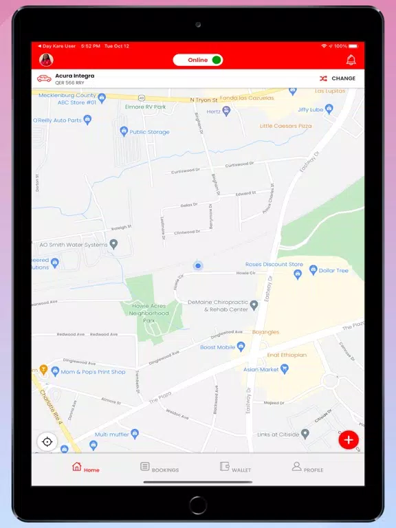 Day Kare Service Provider iPad  स्क्रीनशॉट