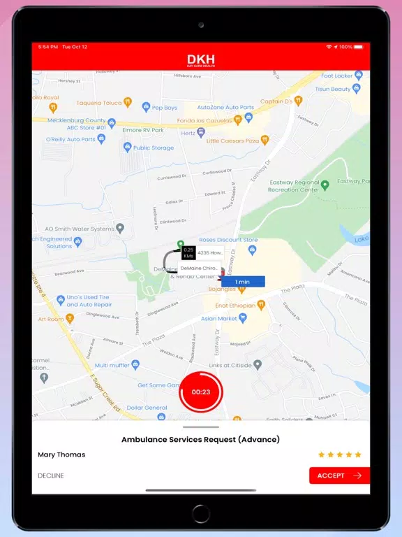 Day Kare Service Provider iPad  स्क्रीनशॉट
