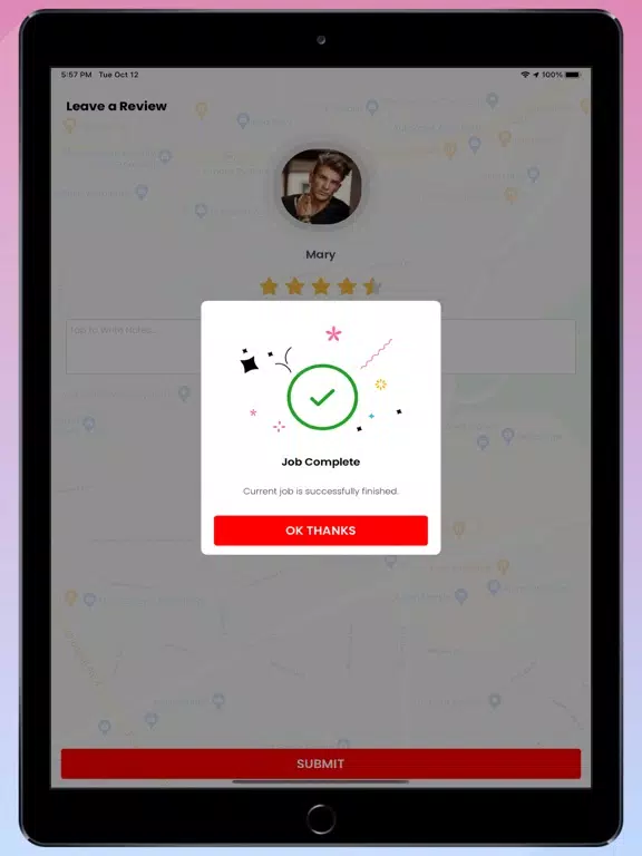 Day Kare Service Provider iPad  स्क्रीनशॉट
