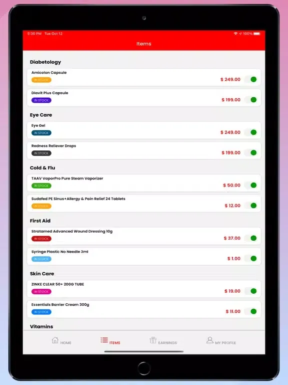 Capturas de pantalla de Day Kare Store iPad 