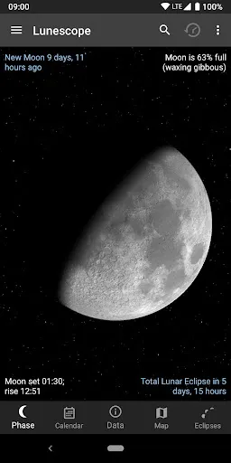 صور Lunescope Pro: Moon Phases+
