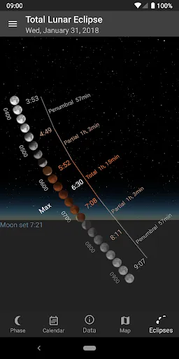 صور Lunescope Pro: Moon Phases+