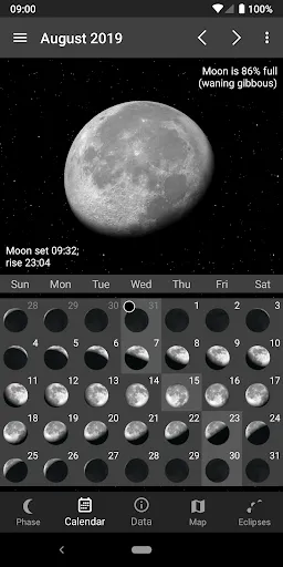 صور Lunescope Pro: Moon Phases+