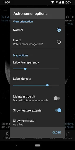 صور Lunescope Pro: Moon Phases+