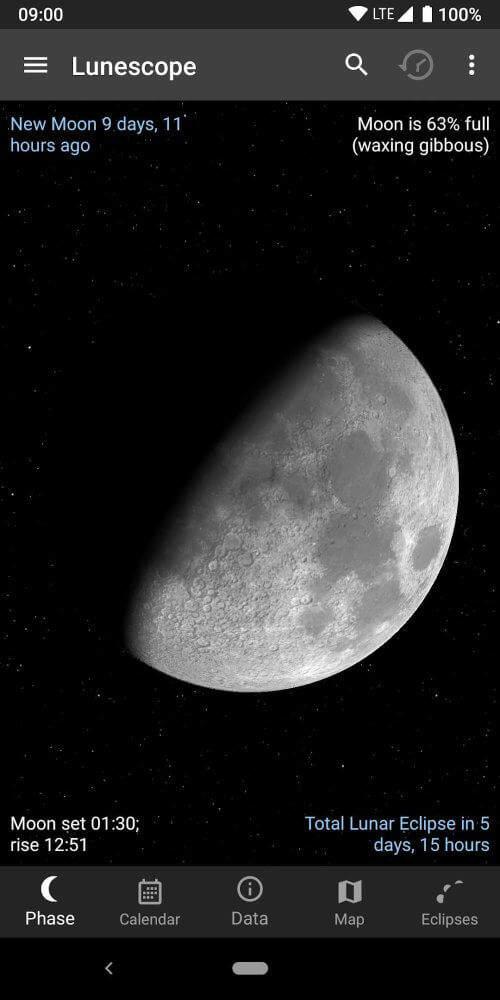 Lunescope Pro: Moon Phases+-screenshot-1