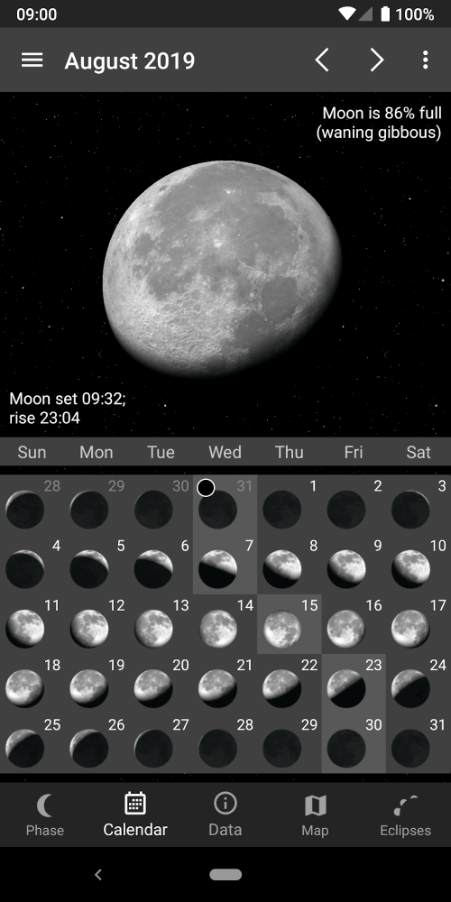 Lunescope Pro: Moon Phases+-screenshot-4