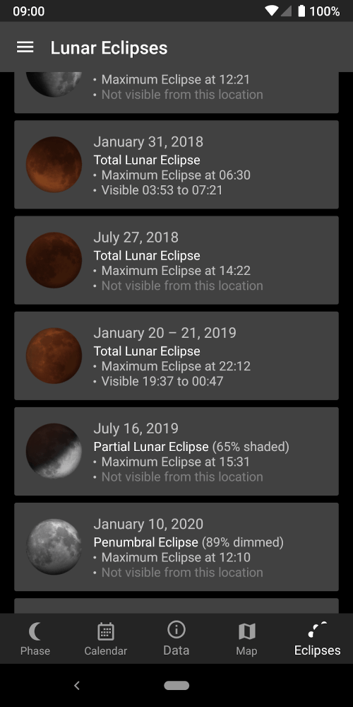 Lunescope Pro: Moon Phases+-screenshot-6