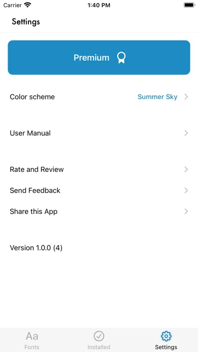 MoreFont: Easy font install سکرین شاٹس