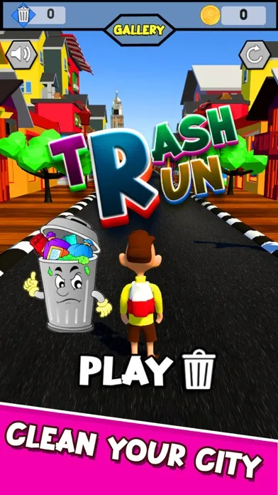 City Cleaner Garbage Trash Run スクリーンショット