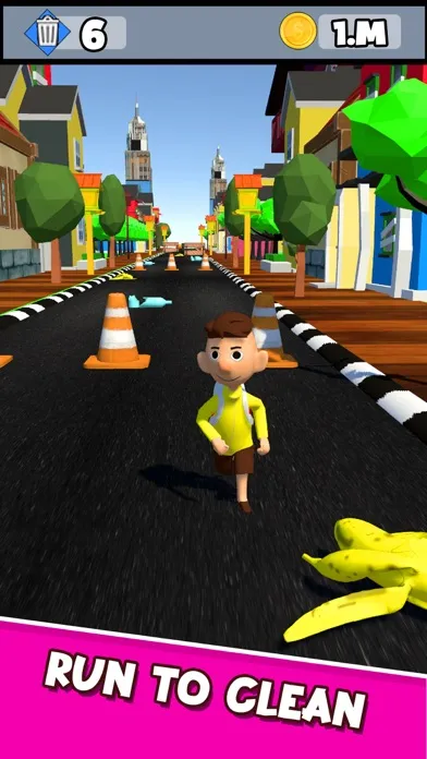 City Cleaner Garbage Trash Run スクリーンショット