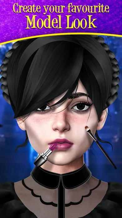 Halloween Makeup Beauty Game 스크린샷