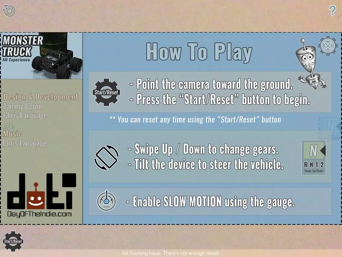 AR-Monster-Truck iPad 应用截图