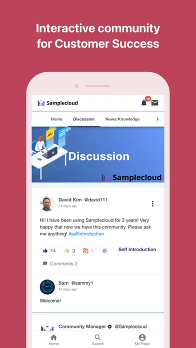 Скриншоты Commune: Customer Success App