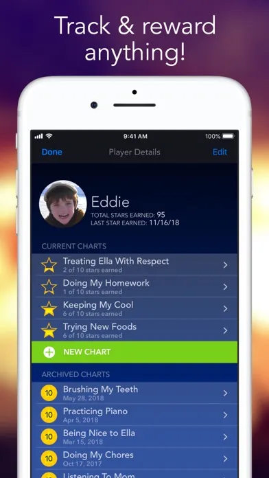 Reward Charts by Stellar سکرین شاٹس
