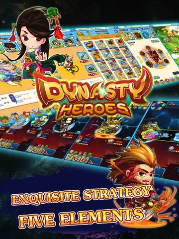 Zrzuty ekranu Dynasty Heroes iPad 
