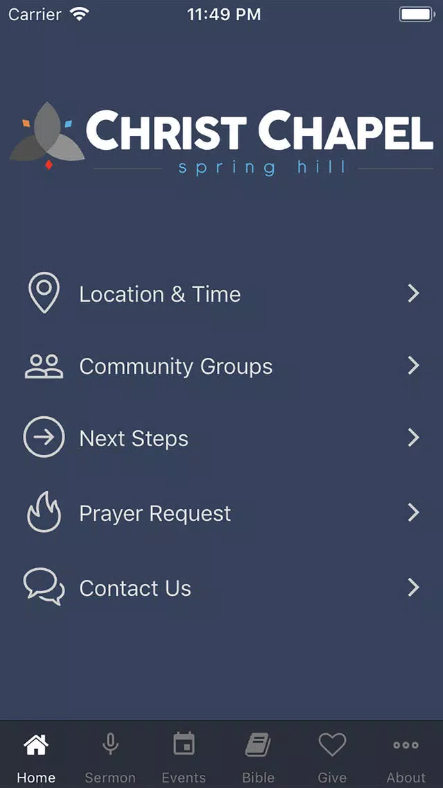 Christ Chapel Spring Hill Screenshots