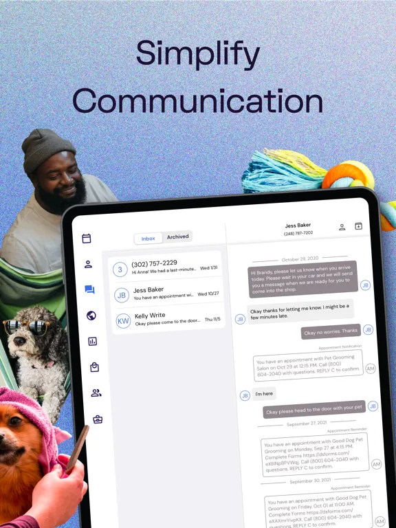 Captures d'écran de DaySmart Pet Software iPad 