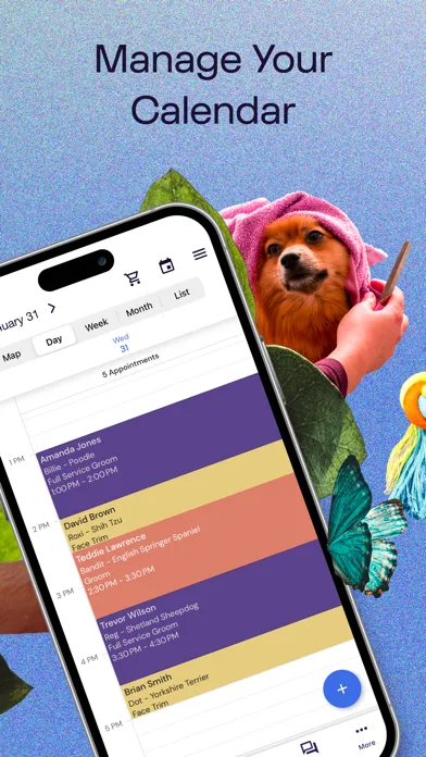 Captures d'écran de DaySmart Pet Software
