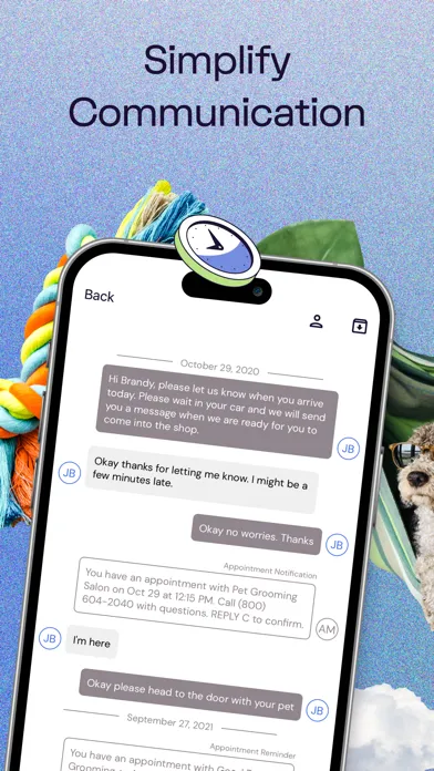 Captures d'écran de DaySmart Pet Software