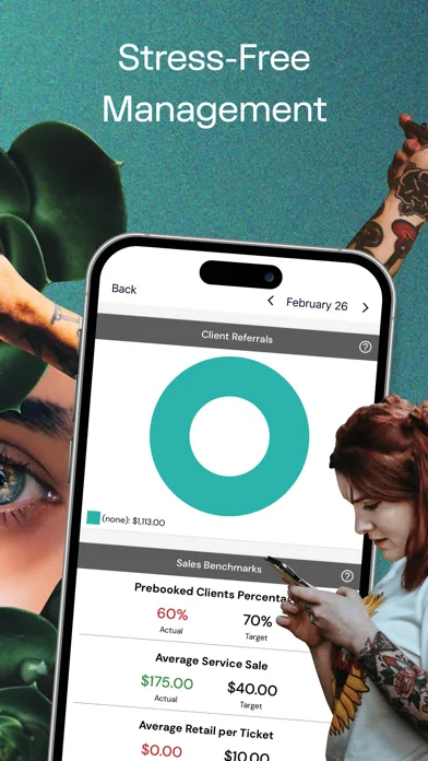 Captures d'écran de DaySmart Body Art Software